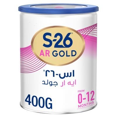 إس-26، إيه آر جولد، حليب أطفال، ضد الارتجاع - 400 جم